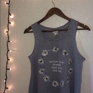 grey summer tank